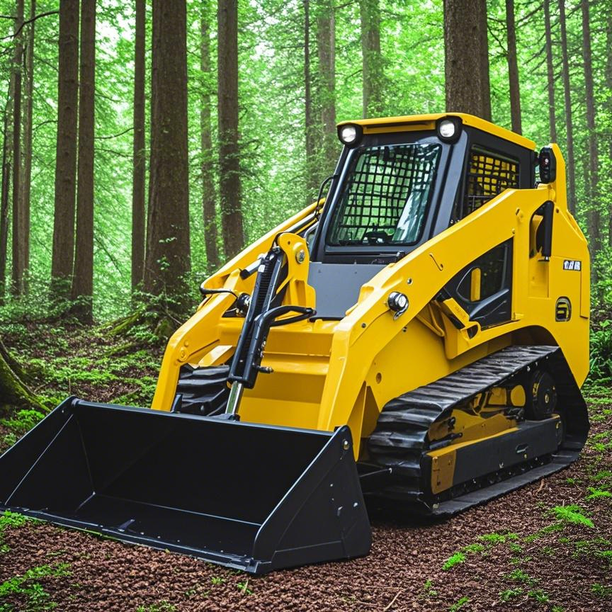 Meet the Mighty TA300L(1) Mini Tracked Skid Steer Loader!