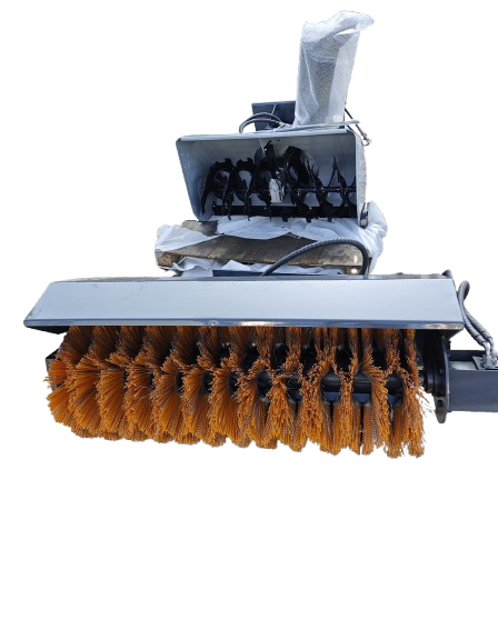snow sweeper(for mini skid steel loader)